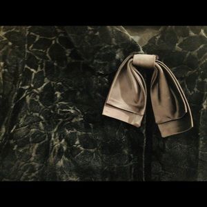 Vintage Black Bow Caplet with sleeves